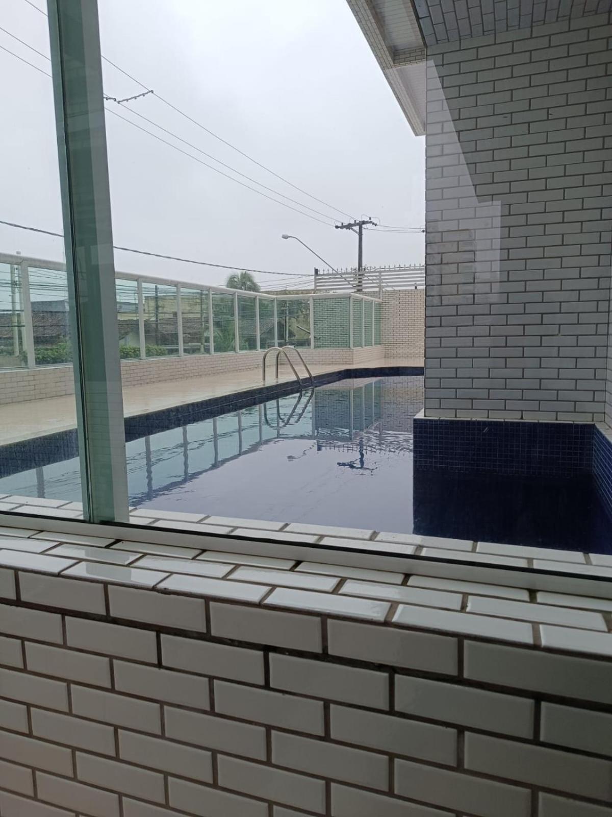 Aconchegante Apto 2 Dorm Guilhermina Praia Grande  Ngoại thất bức ảnh